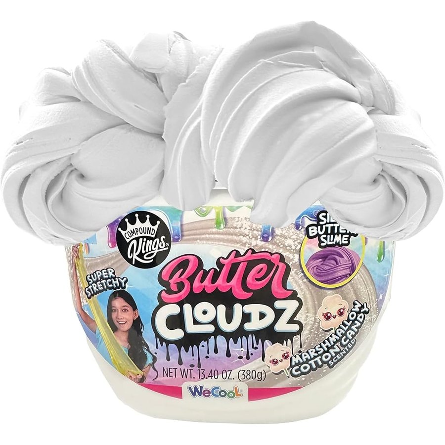 Butter Cloudz 24 Pack tub of scented butter slime